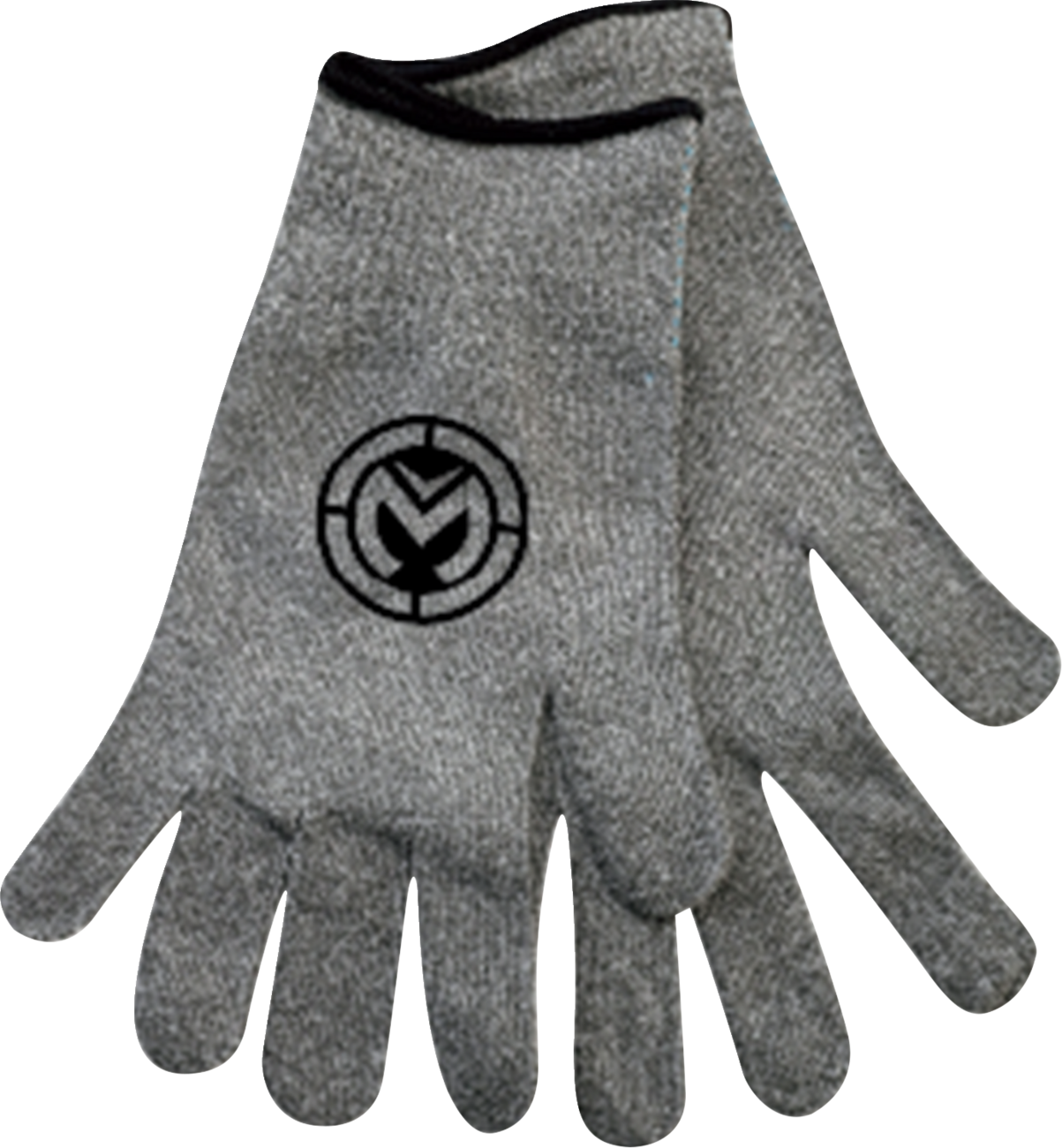 Moose Full Finger Glove Liners - Heather Gray - Medium