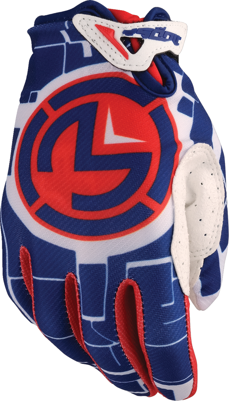 Youth SX1™ Gloves - Red/White/Blue - XS