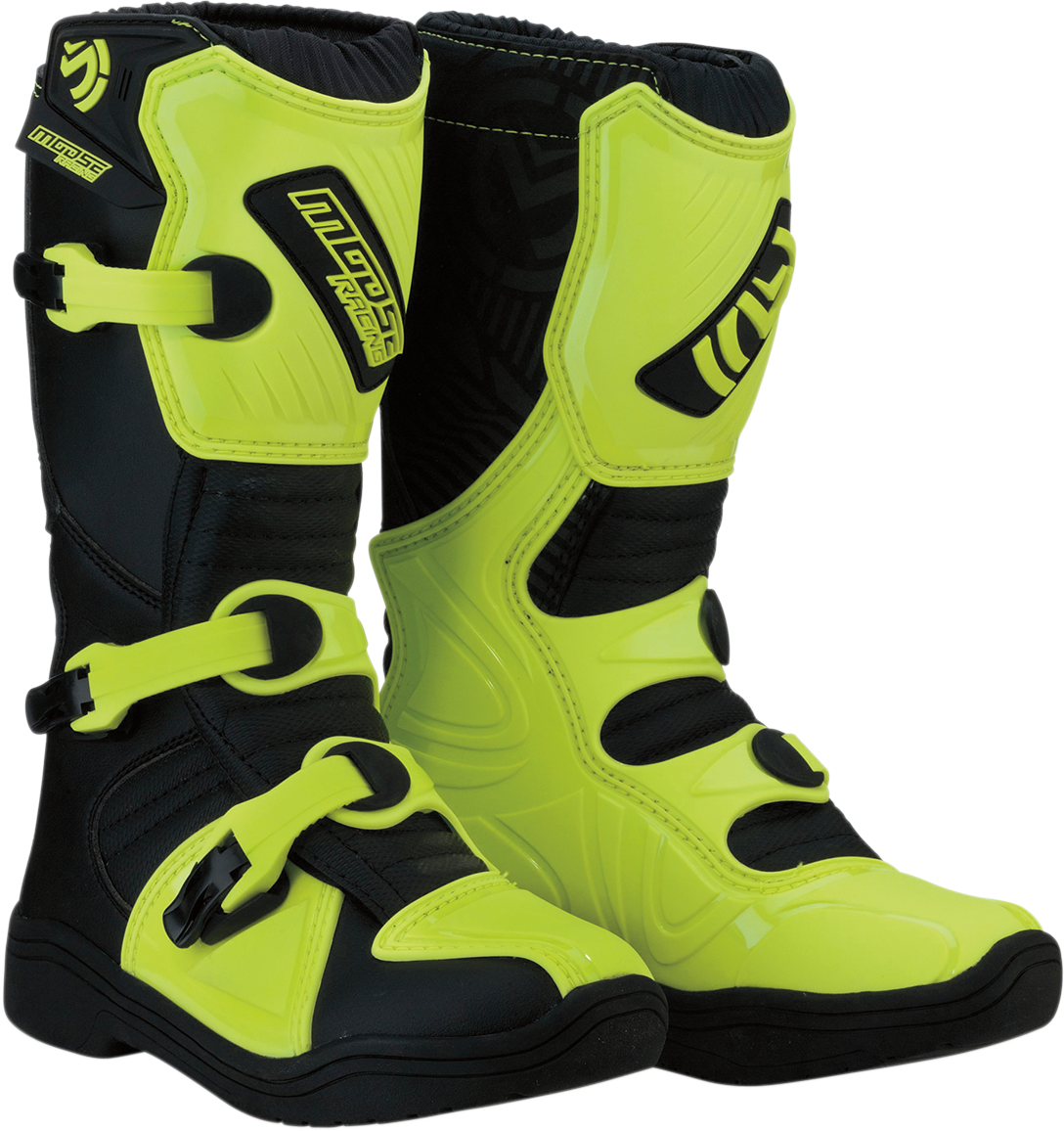 M1.3 Boots - Black/Hi-Viz Yellow - Size 6