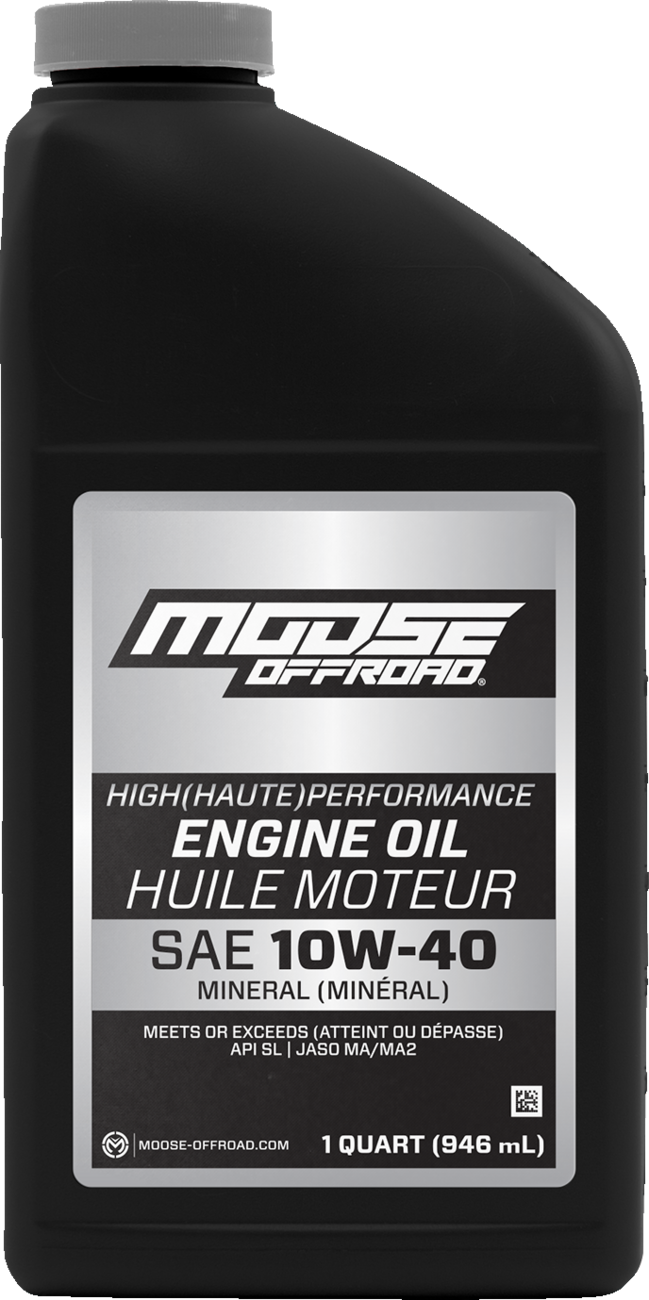 Mineral Oil - 10W-40 - 1 US quart