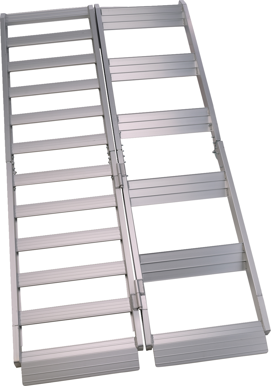 Folding Step Ramp - Aluminum
