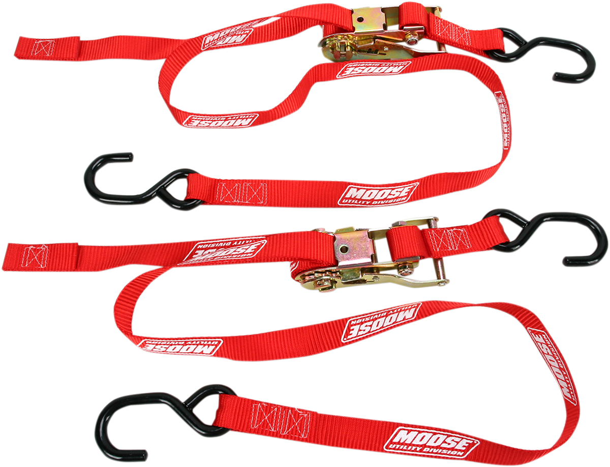 Ratchet Tie-Down - 1" - Red