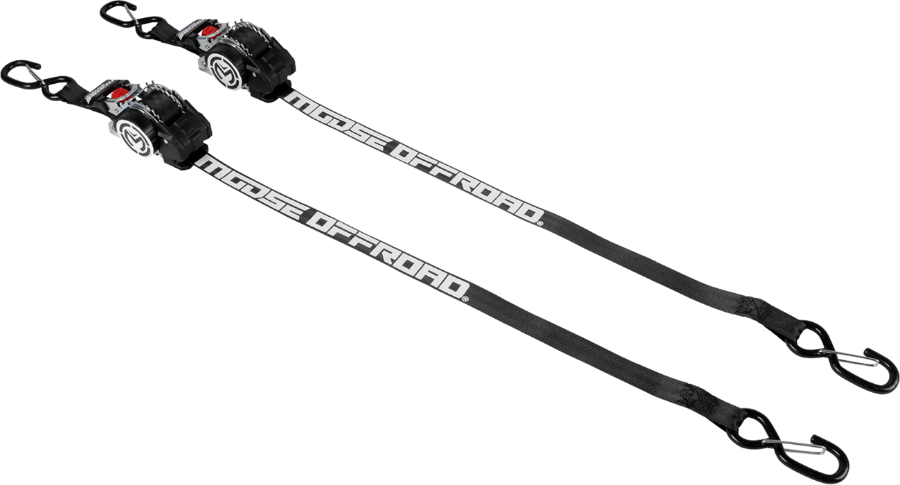Tie Down - Retractable Ratchet - 1" x 10' - Black