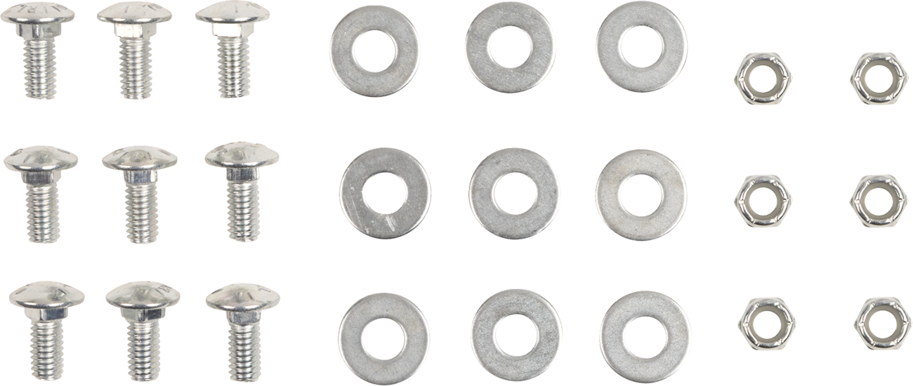 Plow Rubber Flap Hardware - Nuts/Bolts