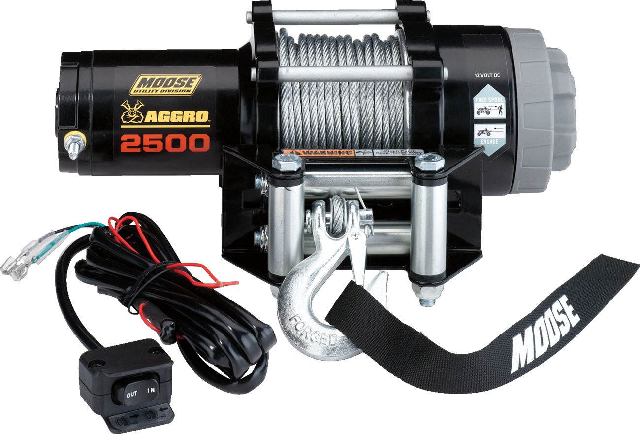 2500 lb Winch - Wire Rope - 50'