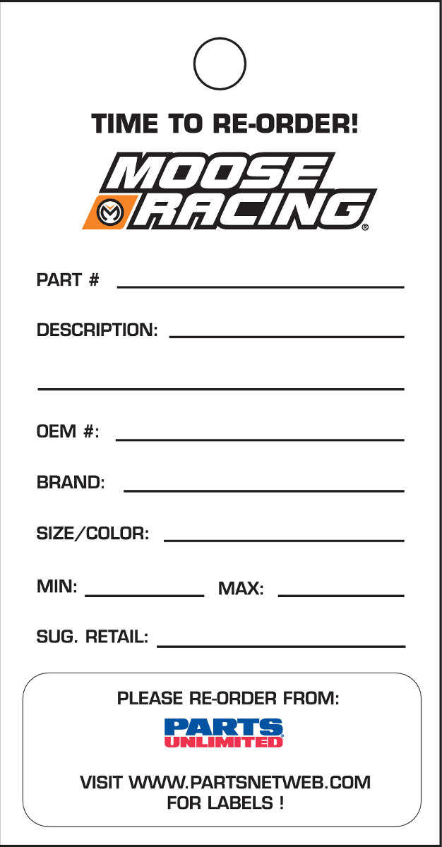 Reorder Cards - Moose