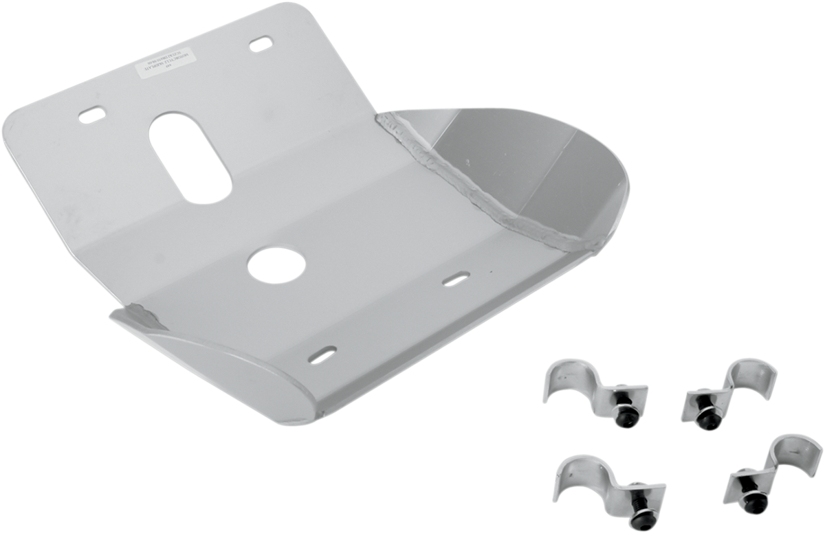 Skid Plate - Silver - Suzuki - DR 650