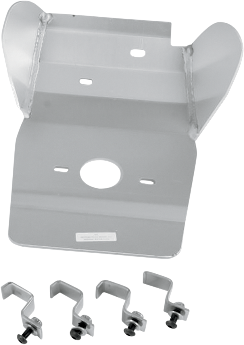 Skid Plate - Silver - Honda - CR250R