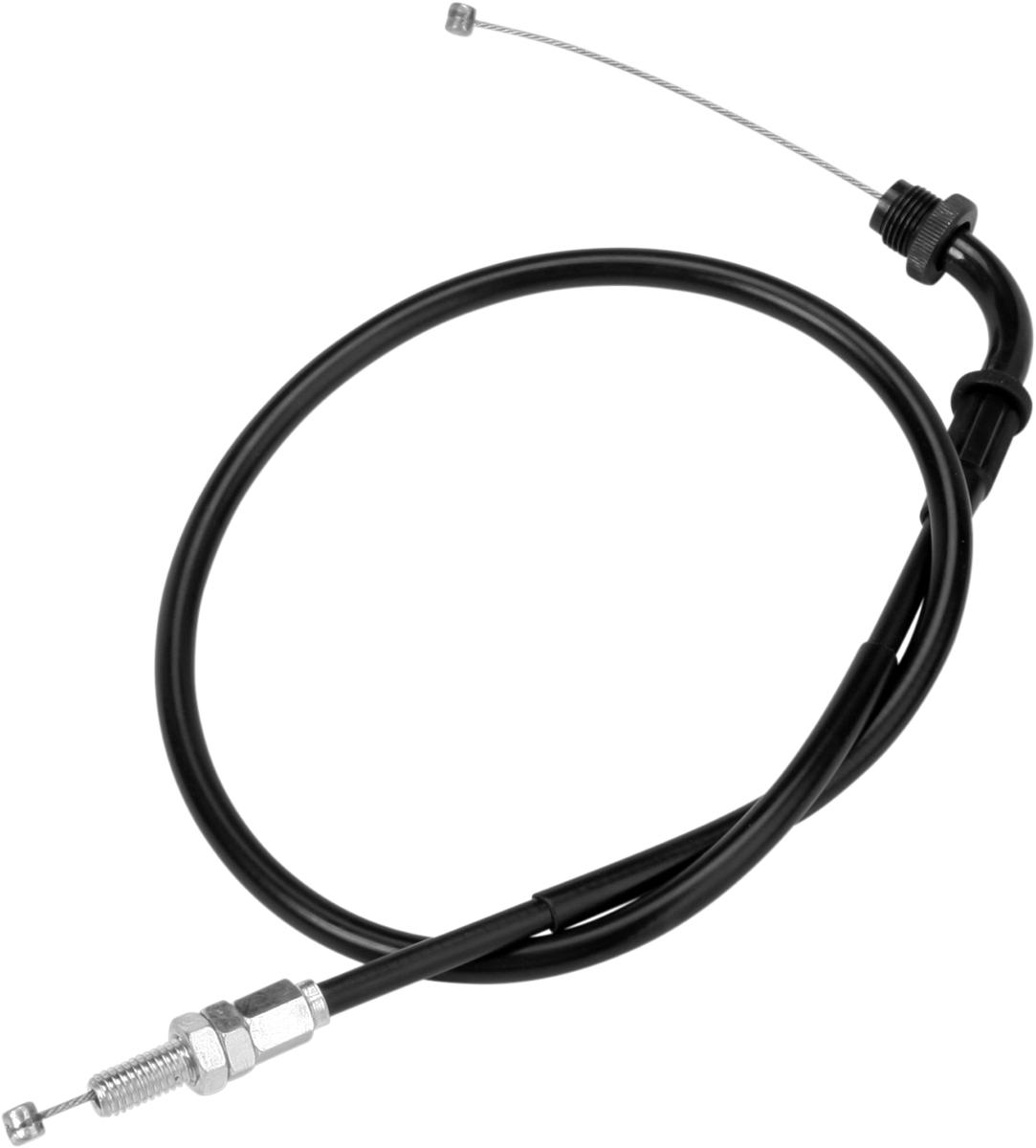Black Vinyl Throttle Cable - Push - '00-'04 GSX-R