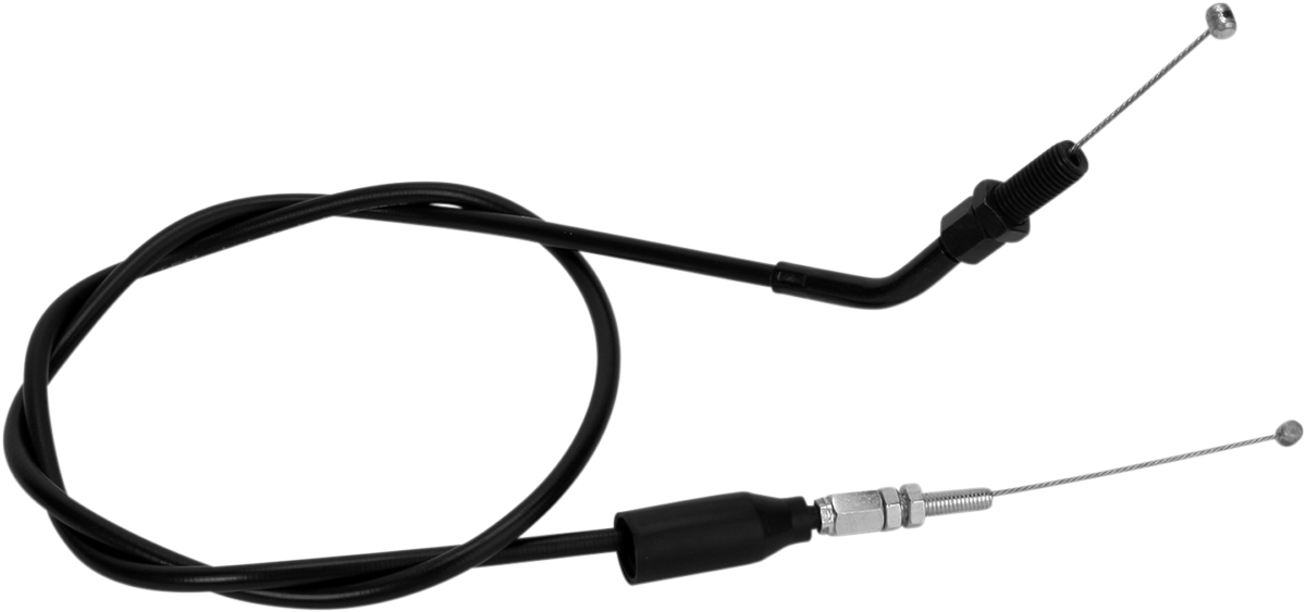 Black Vinyl Throttle Cable - Pull - '87-'07 KL650