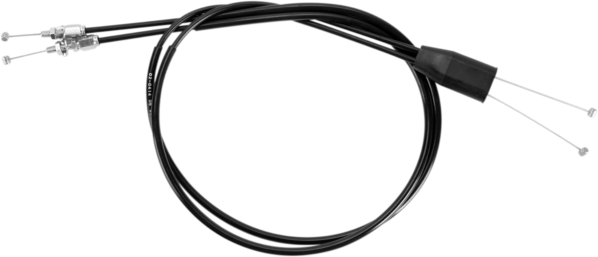 Black Vinyl Throttle Cable - Push/Pull - '02-'17 CRF