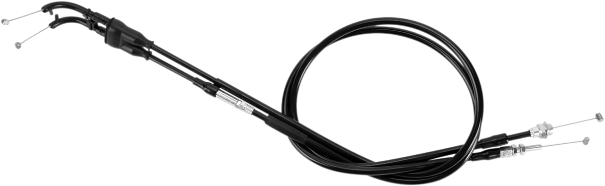 Black Vinyl Throttle Cable - Push/Pull - '03-'13 Yamaha WR/YZ