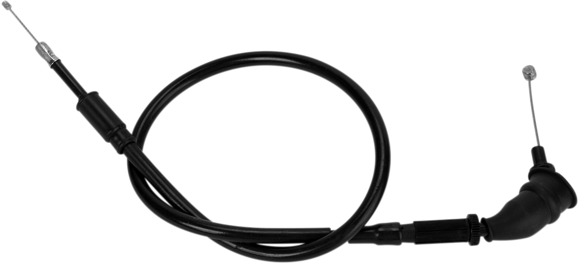 Black Vinyl Throttle Cable - Pull - '81-'06 PW80