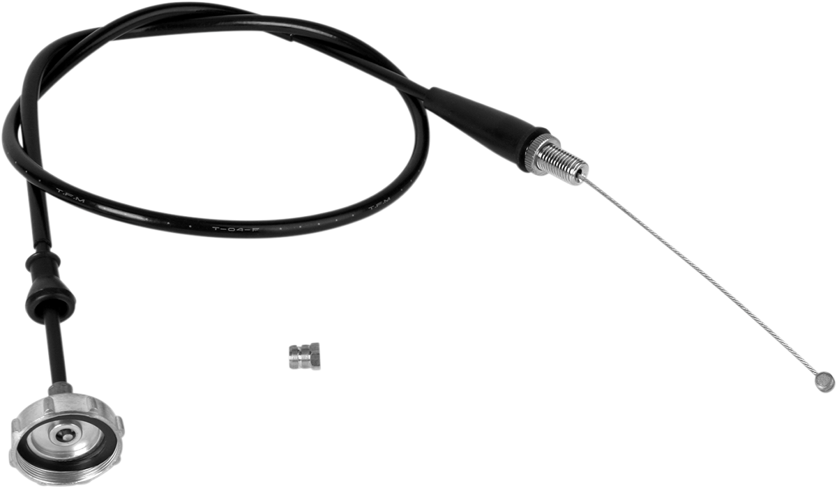 Black Vinyl Throttle Cable - Pull - '86-'15 CRF/TR