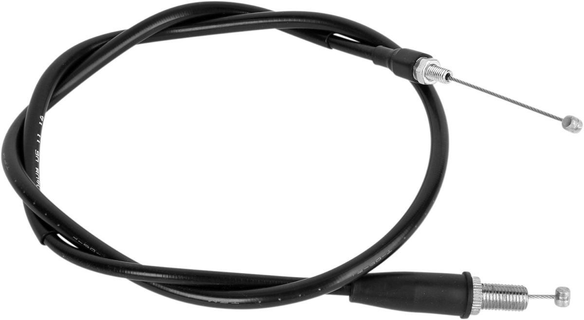 Black Vinyl Throttle Cable - Pull - '04-'14 TRX450