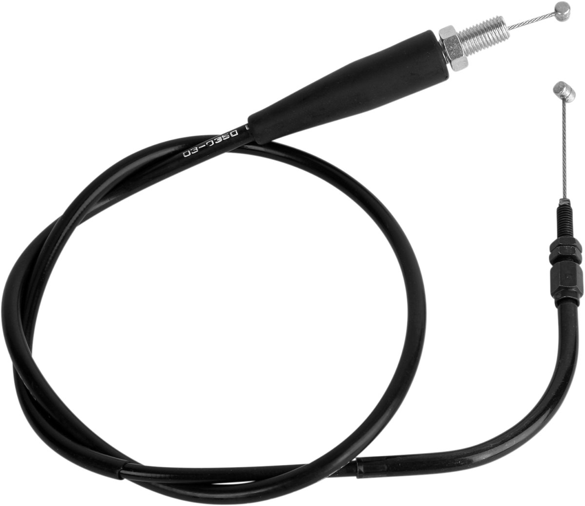 Black Vinyl Throttle Cable - Pull - '02-'13 Kawasaki/Suzuki