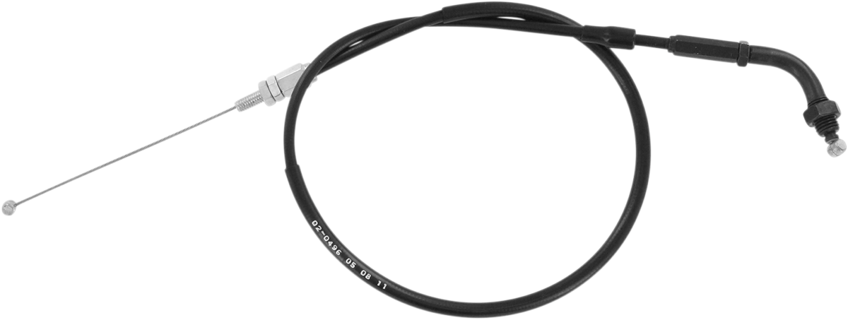 Black Vinyl Throttle Cable - Pull - '03-'06 CBR600RR