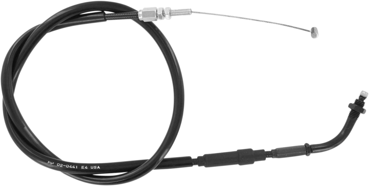 Black Vinyl Throttle Cable - Pull - '96-'12 CMX250C
