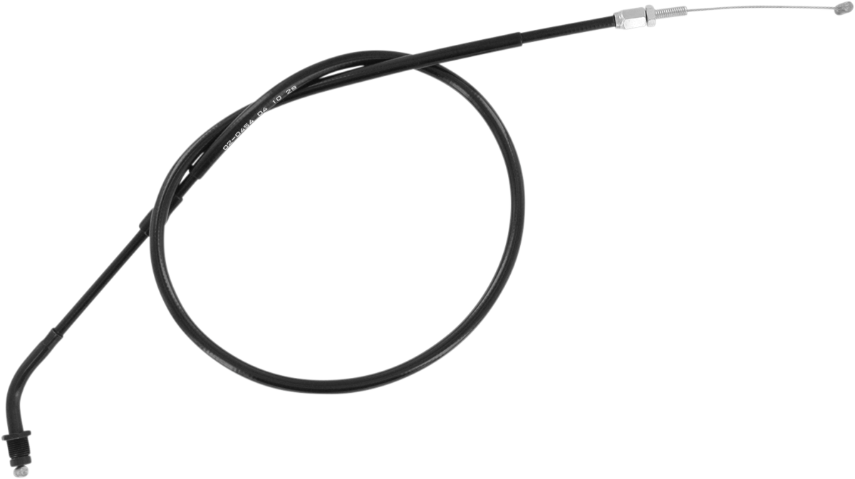 Black Vinyl Throttle Cable - Push - '85-'12 CMX250C