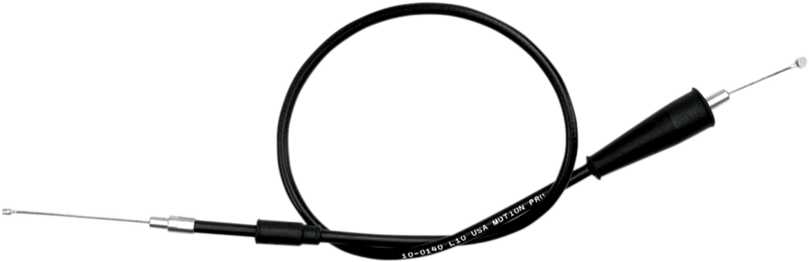 Black Vinyl Throttle Cable - Push/Pull - '01-'08 KTM 50