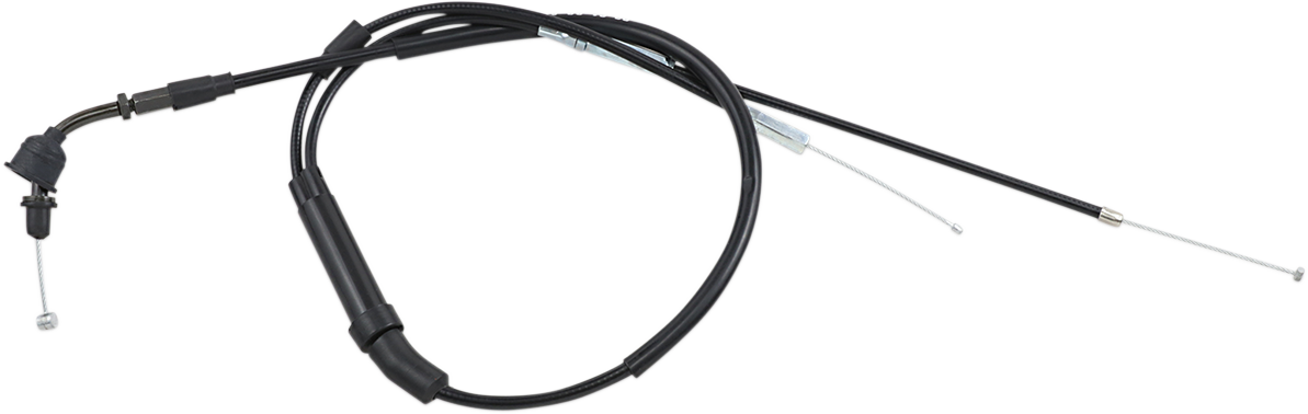 Black Vinyl Throttle Cable - Pull - '03-'22 PW50