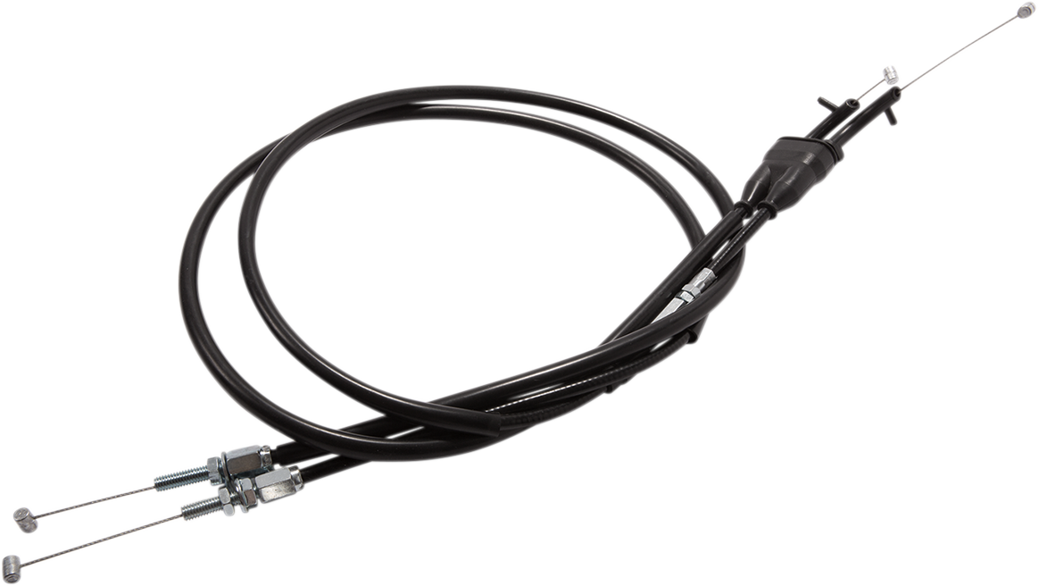 Black Vinyl Throttle Cable - Push/Pull - '17-'21 CRF