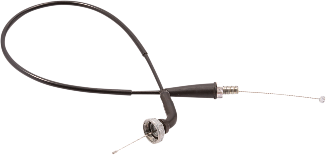 Black Vinyl Throttle Cable - Pull - Cap - '13-'18 CRF110F