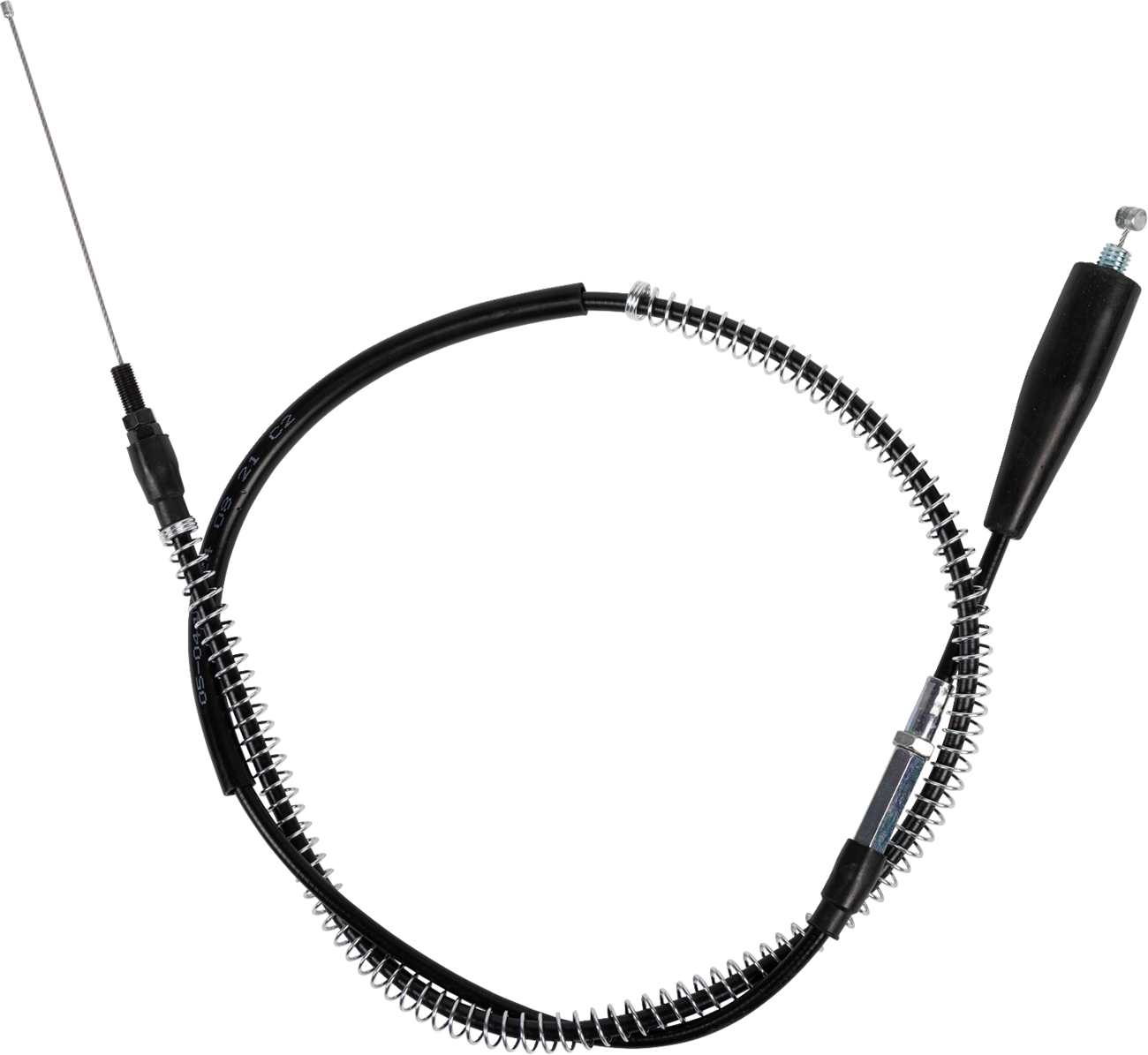 Black Vinyl Throttle Cable - Pull - '06-'25 Yamaha YZ