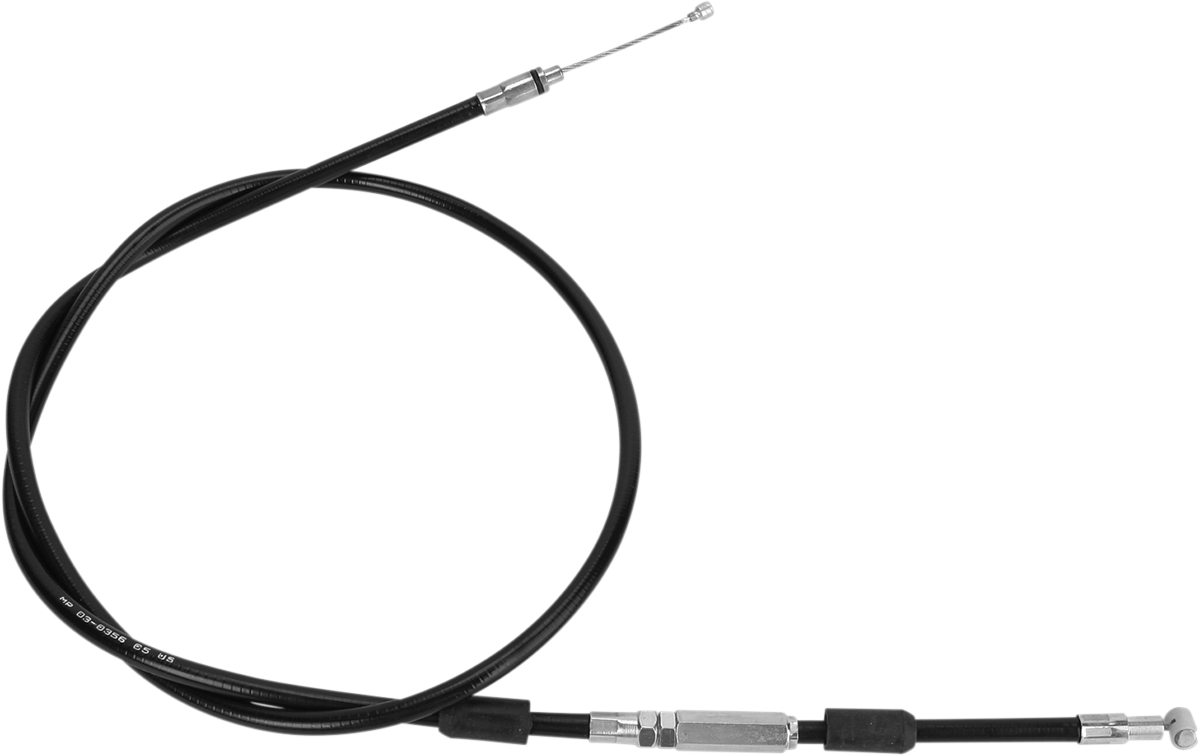 Black Vinyl Clutch Cable - Kawasaki