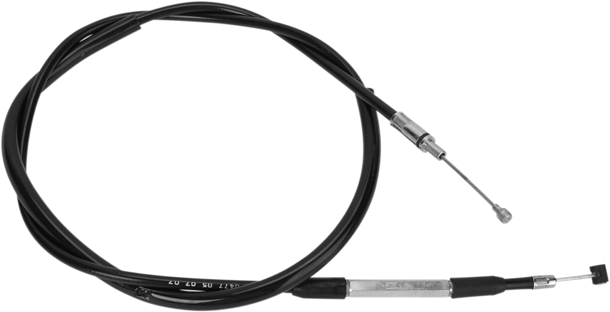 Black Vinyl Clutch Cable - Honda