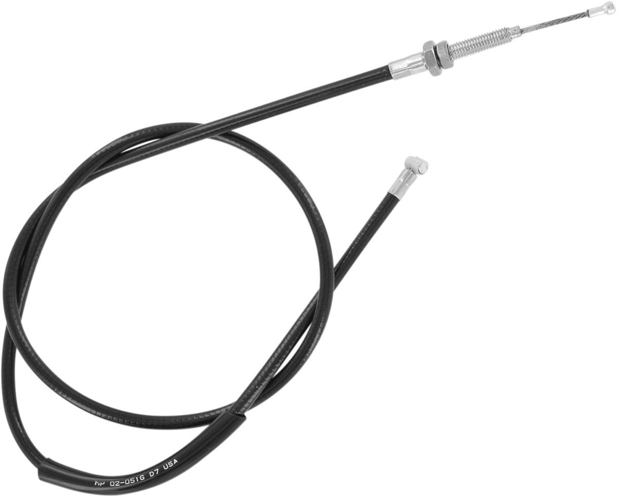 Black Vinyl Clutch Cable - Honda