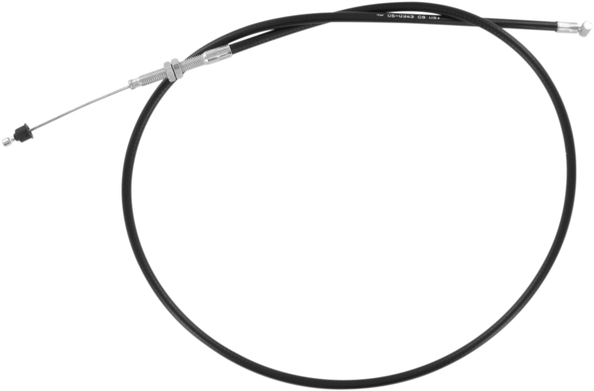 Black Vinyl Clutch Cable - Yamaha
