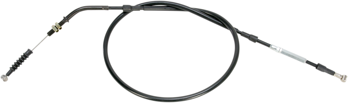 Black Vinyl Clutch Cable - Kawasaki