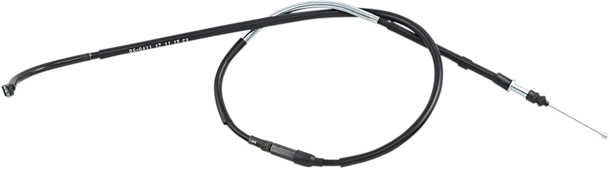 Black Vinyl Clutch Cable - Yamaha
