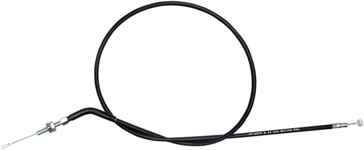 Black Vinyl Clutch Cable - Short - Suzuki