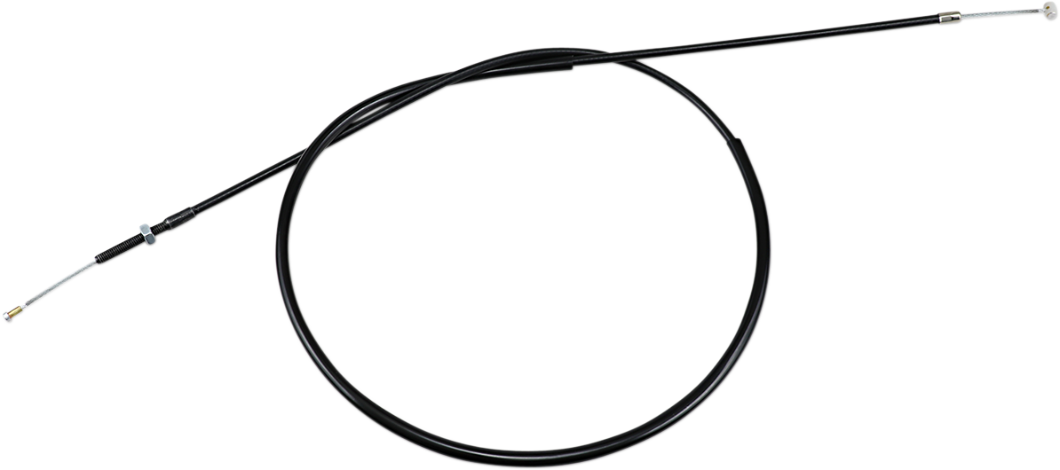 Black Vinyl Clutch Cable - +12" - Honda