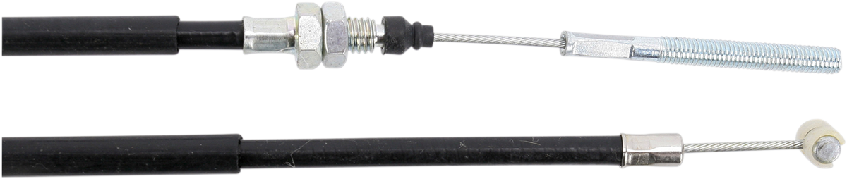 Black Vinyl Brake Cable - Front - Honda
