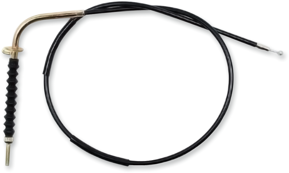 Black Vinyl Brake Cable - Front - Kawasaki/Suzuki