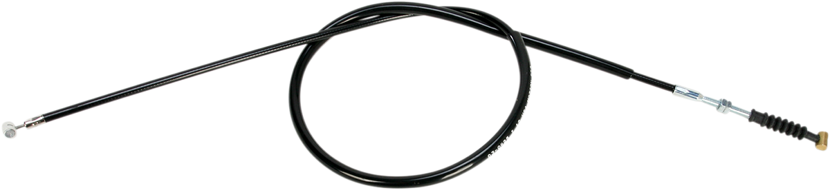 Black Vinyl Brake Cable - Front - Kawasaki