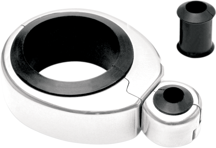 Cable Clamp - Single - 1-1/4" - 1-1/2" Mounting Diameter - Chrome