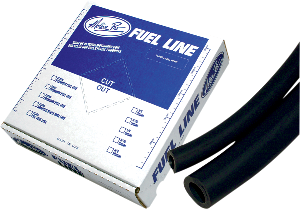 Premium Fuel Line - Black - 1/4" - 25'