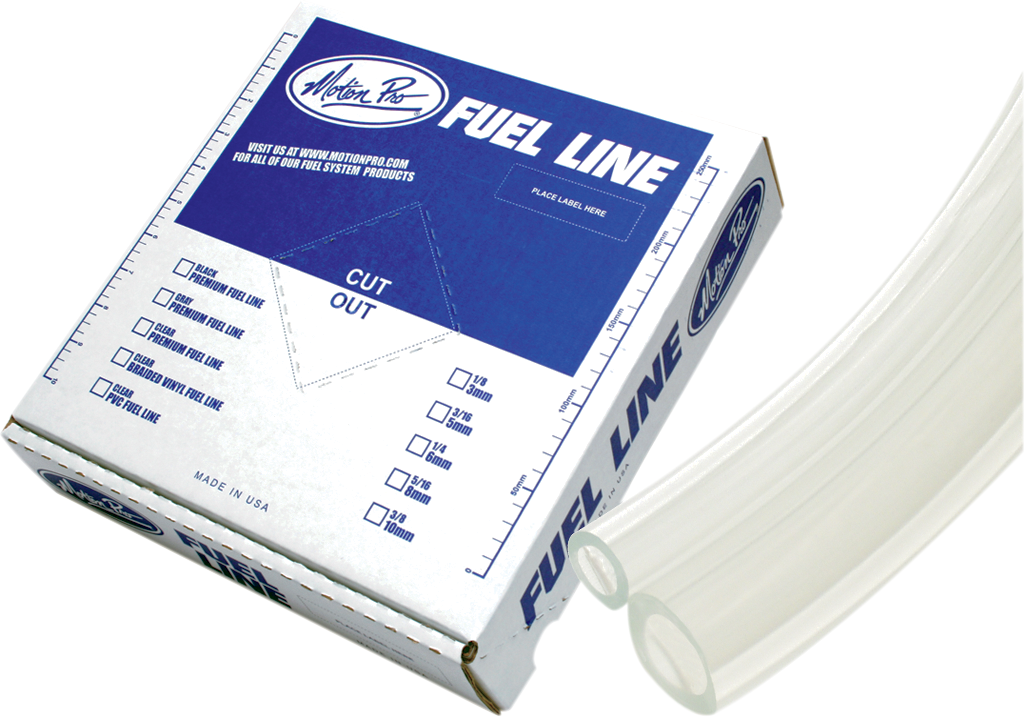 Premium Fuel Line - Clear - 3/16" - 25'