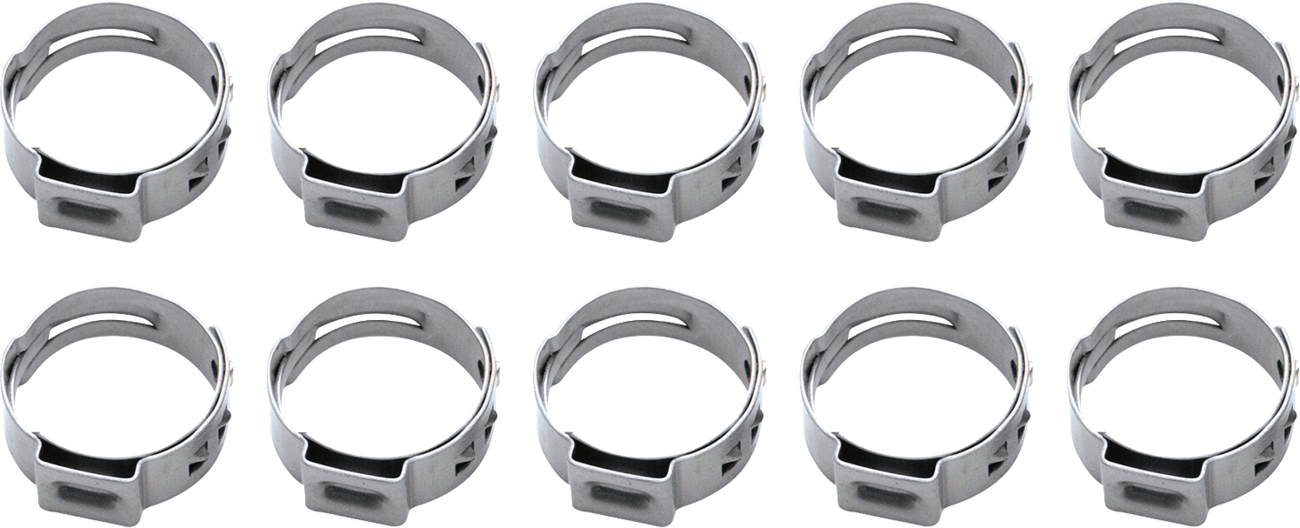 Ear Clamps - Cooling System - Stepless - 17-21 mm - 10 Pack