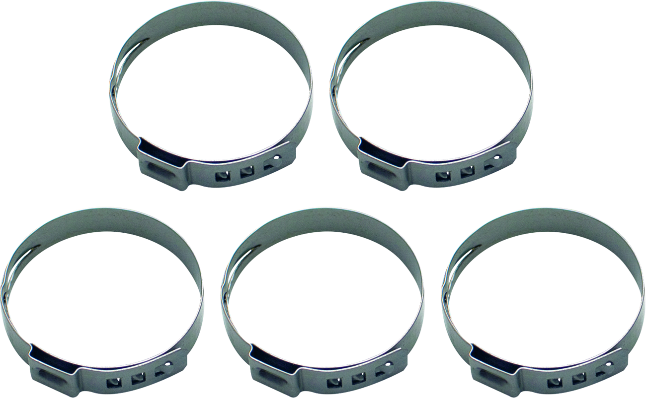 Ear Clamps - Cooling System - Stepless - 36.4-39.6 mm - 5 Pack