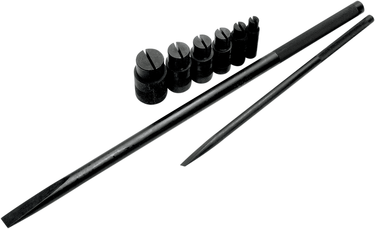 Wheel Bearing Remover - Split Collet - Metric - 10/12/15/17/20/25 mm - Set