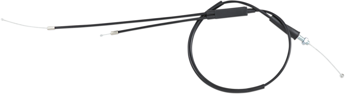 Black Vinyl Throttle Cable - Pull - '85-'00 DS80