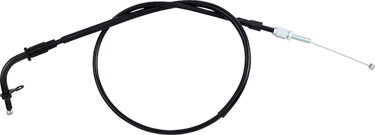 Black Vinyl Throttle Cable - Pull - '86-'93 GSX