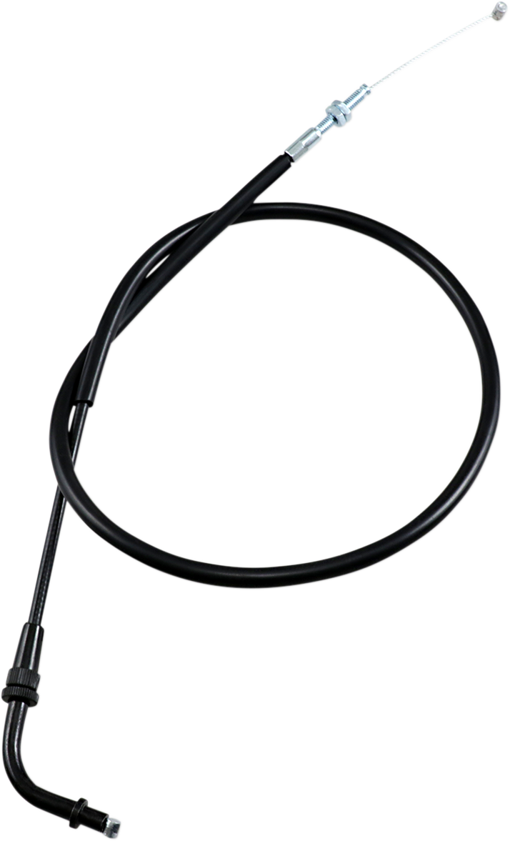 Black Vinyl Throttle Cable - Pull - '89-'97 XV750