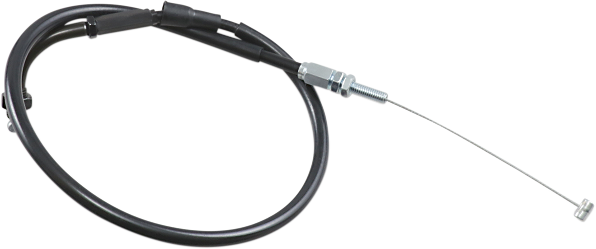 Black Vinyl Throttle Cable - Pull - '91-'98 CBR600