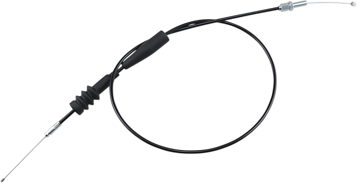 Black Vinyl Throttle Cable - Pull - '89-'94 KDX200